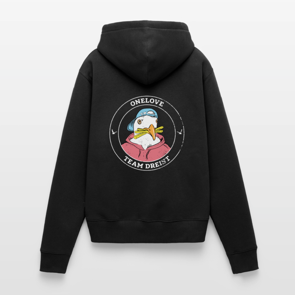 Team Dreist - Frauen Premium Hoodie - Schwarz