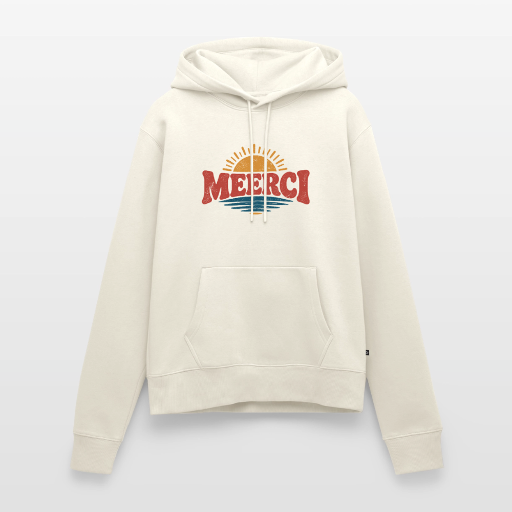 MEERCI Sundowner - Frauen Premium Hoodie - Naturweiß
