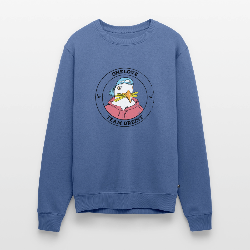 Team Dreist - Unisex Premium Pullover - Taubenblau