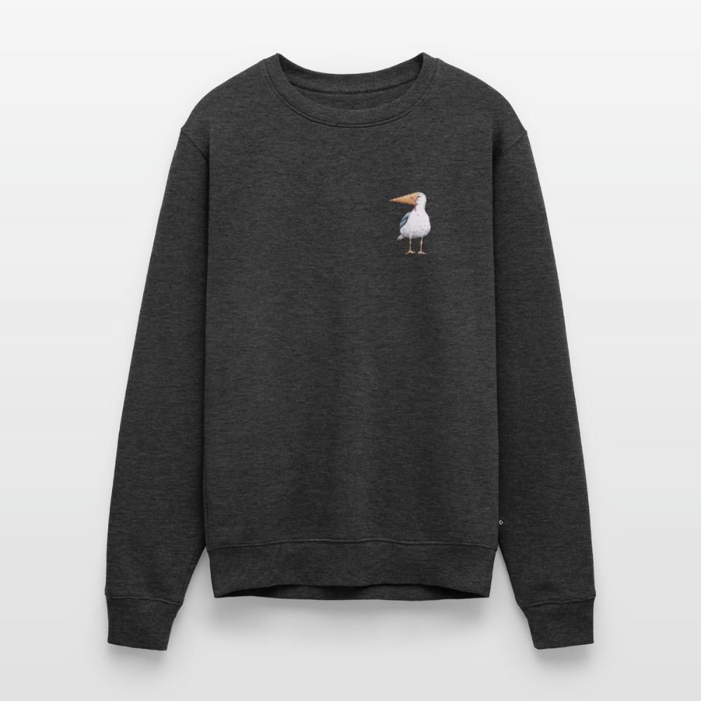 Eisvogel - Unisex Premium Pullover - Anthrazit meliert