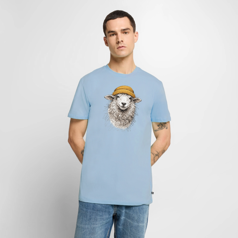 Schaf - Unisex Premium T-Shirt - Hellblau