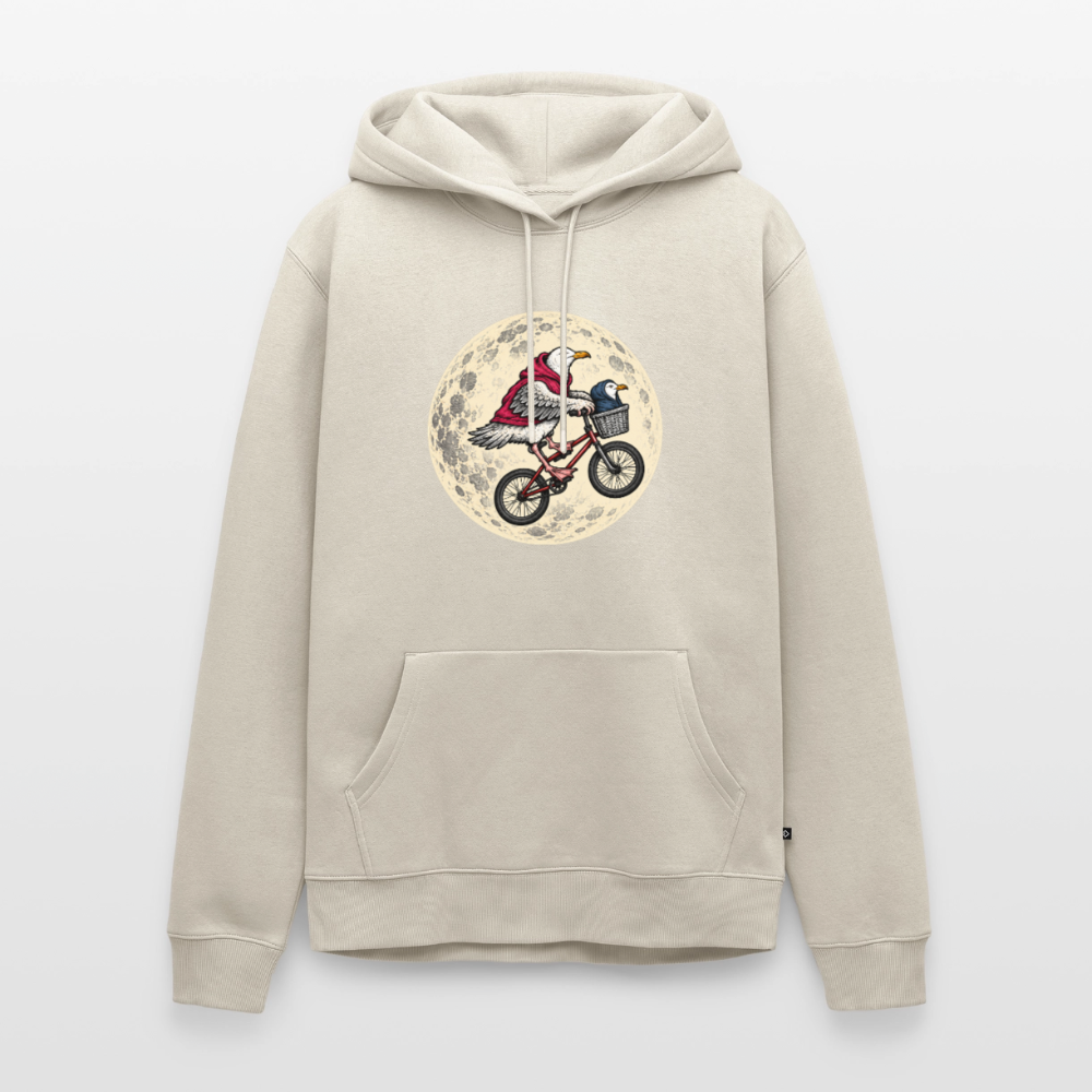 Möwe nach Hause - Unisex Premium Hoodie - Beige