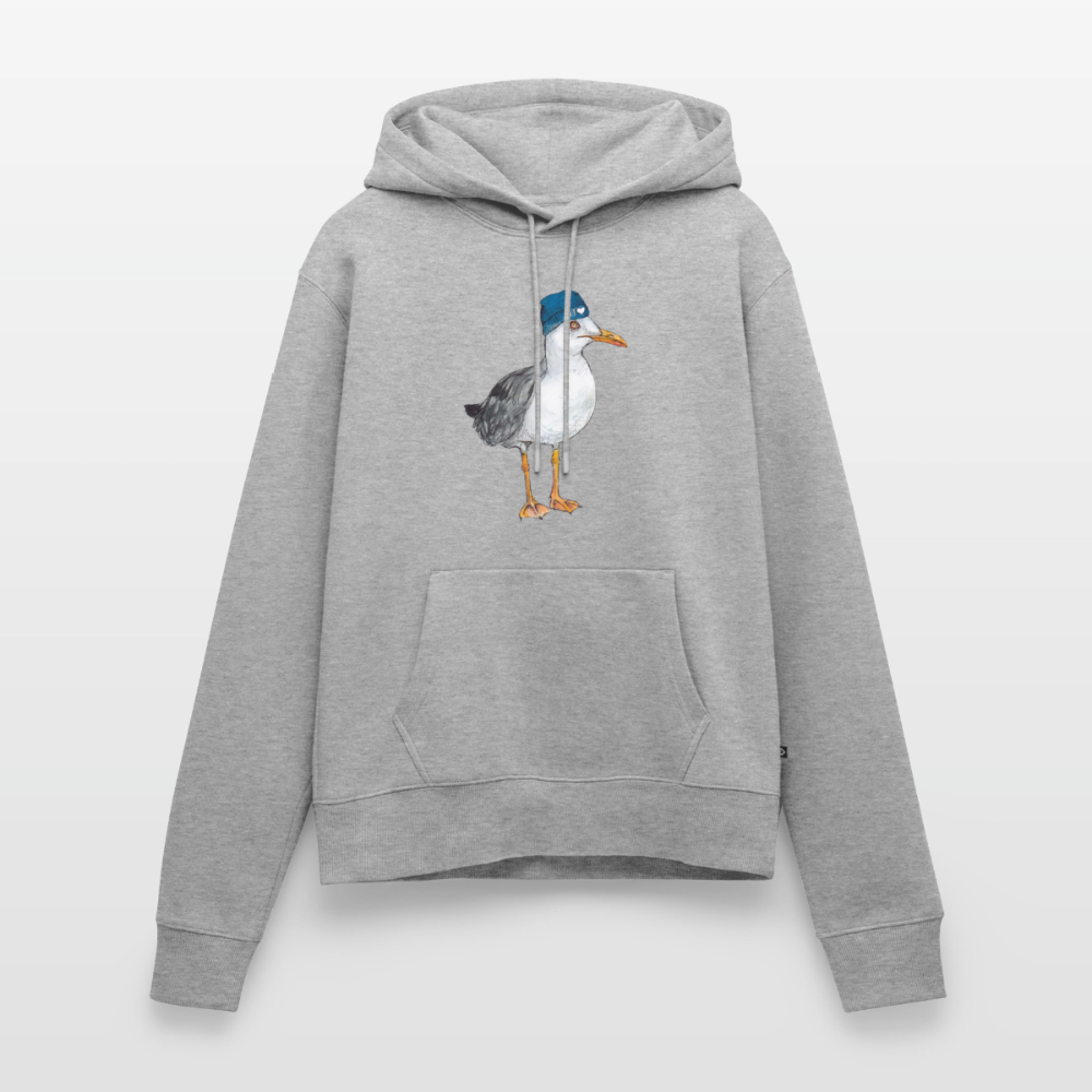 Hauk Original - Frauen Premium Hoodie - Grau meliert