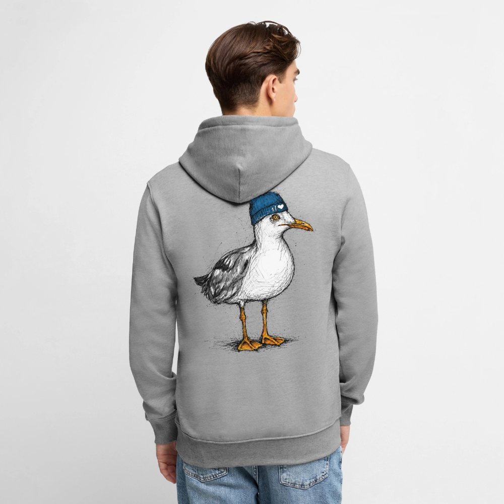 Original Hauk - Unisex Premium Hoodie - Grau meliert