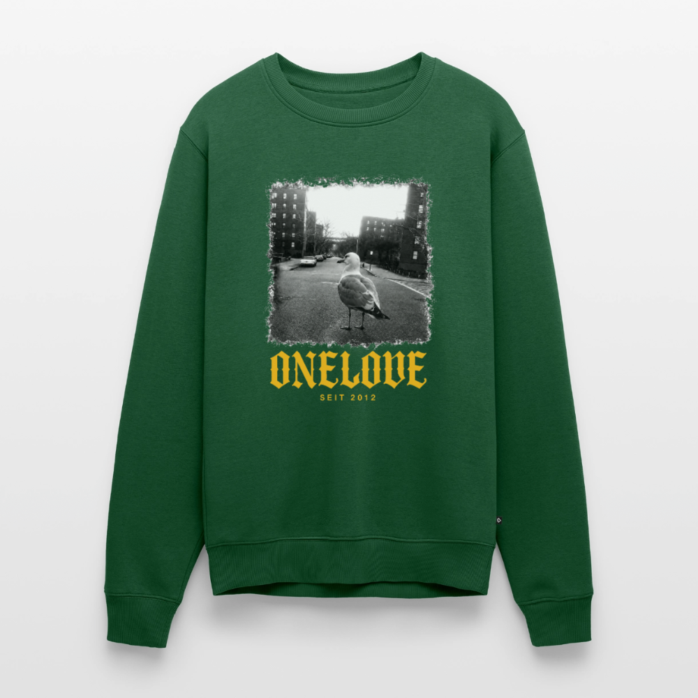 ONELOVE seit 2012 - Unisex Premium Pullover - Flaschengrün