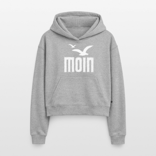 Küstenmoin - Cropped Oversized Frauen Hoodie