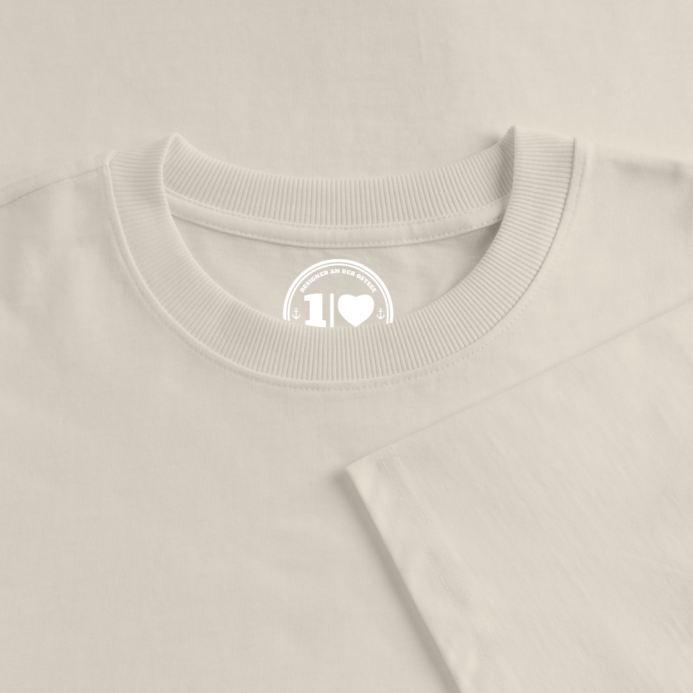 F**k You Möwe - Unisex Premium Oversized Bio T-Shirt - Beige
