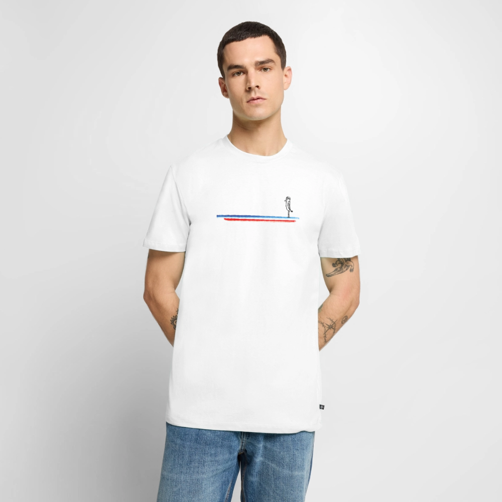 Piepmatz - Unisex Premium T-Shirt - Weiß