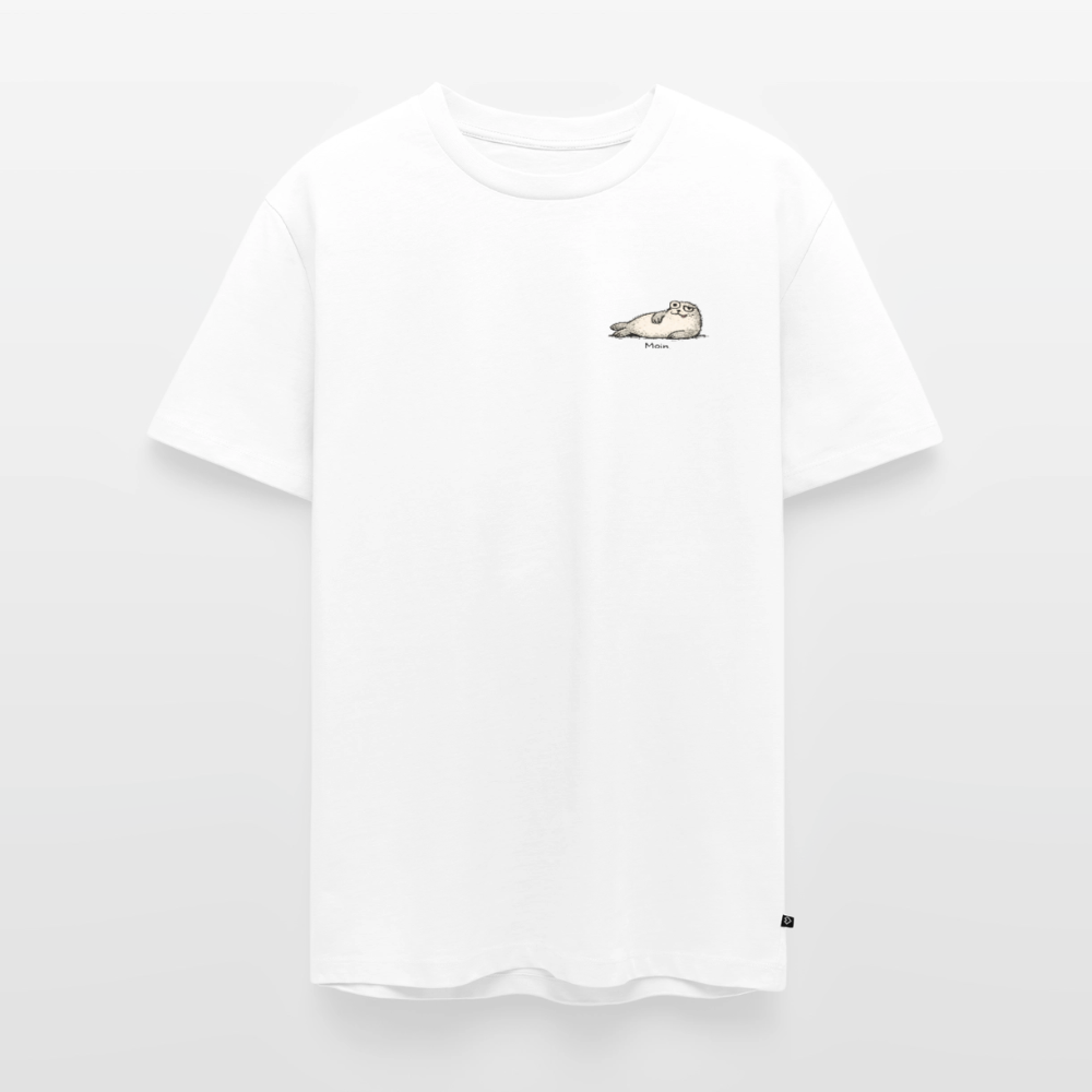 Moin Robbe - Unisex Premium T-Shirt - Weiß
