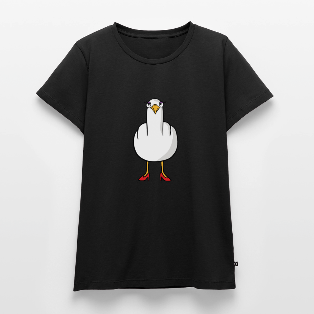 F**K YOU MÖWENLADY - Frauen Premium T-Shirt - Schwarz