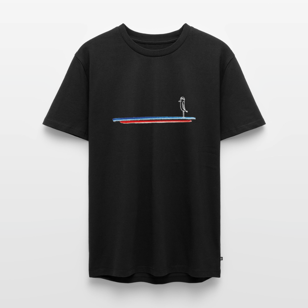Piepmatz - Unisex Premium T-Shirt - Schwarz