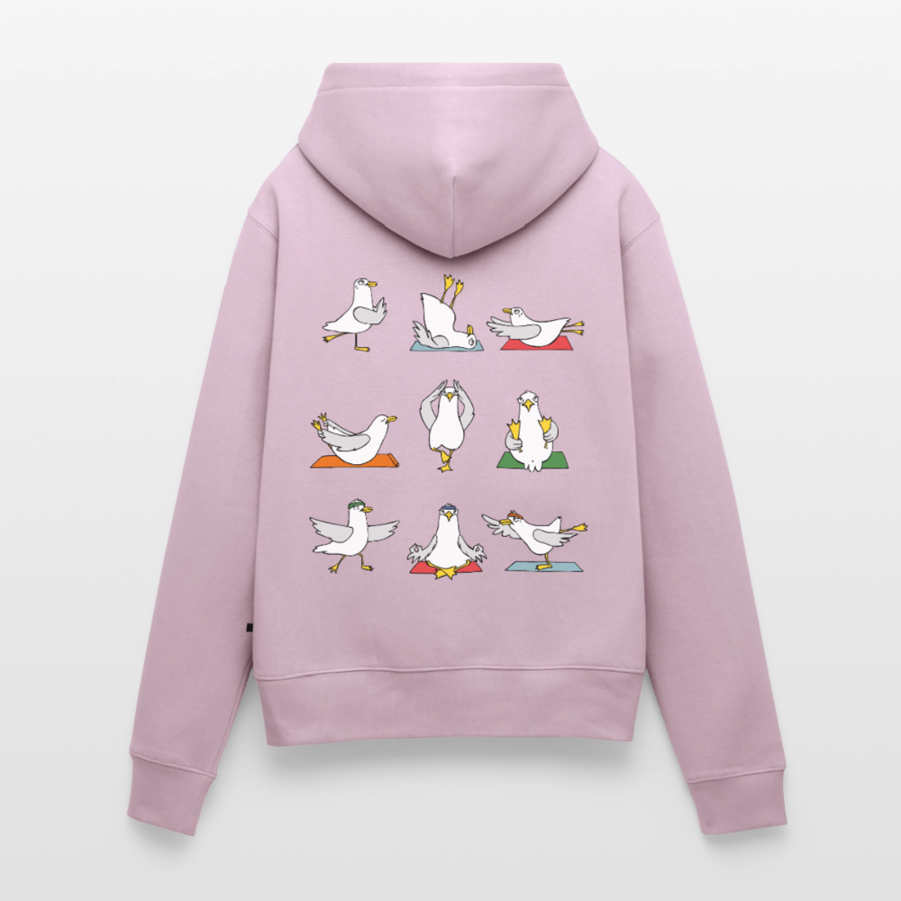 Yoga Möwen - Frauen Premium Hoodie - Altrosa
