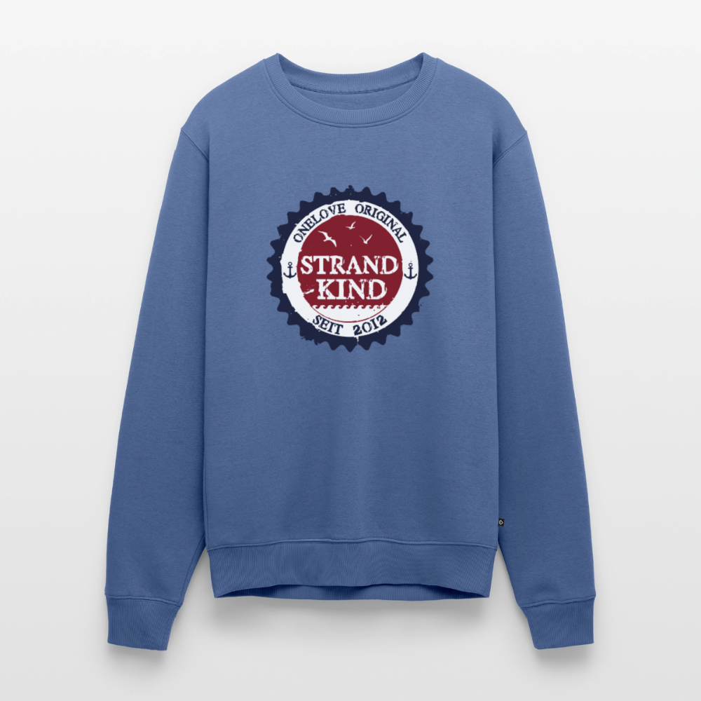 Strandkind Original - Unisex Premium Pullover - Taubenblau