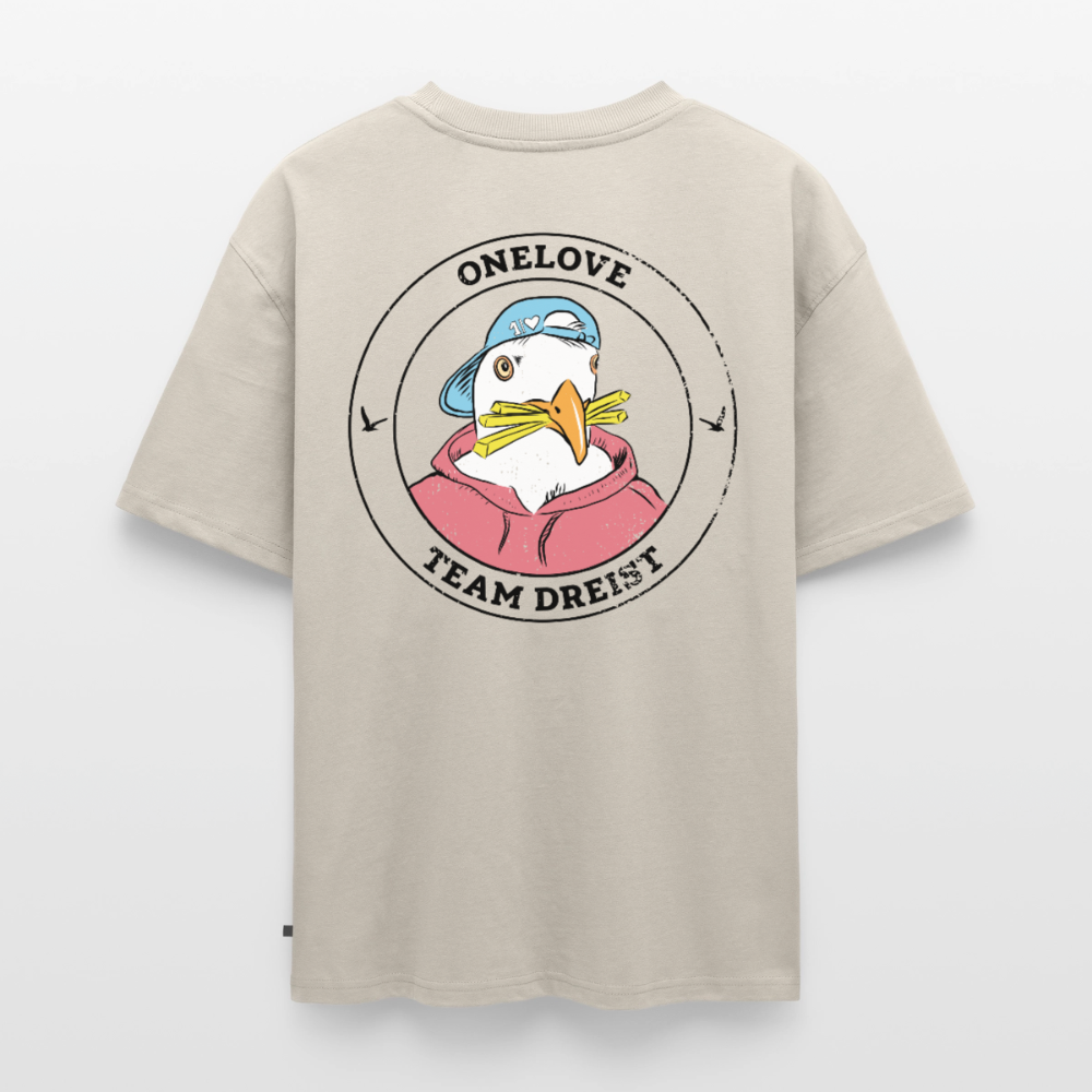 Team Dreist - Unisex Premium Oversized Bio T-Shirt - Beige