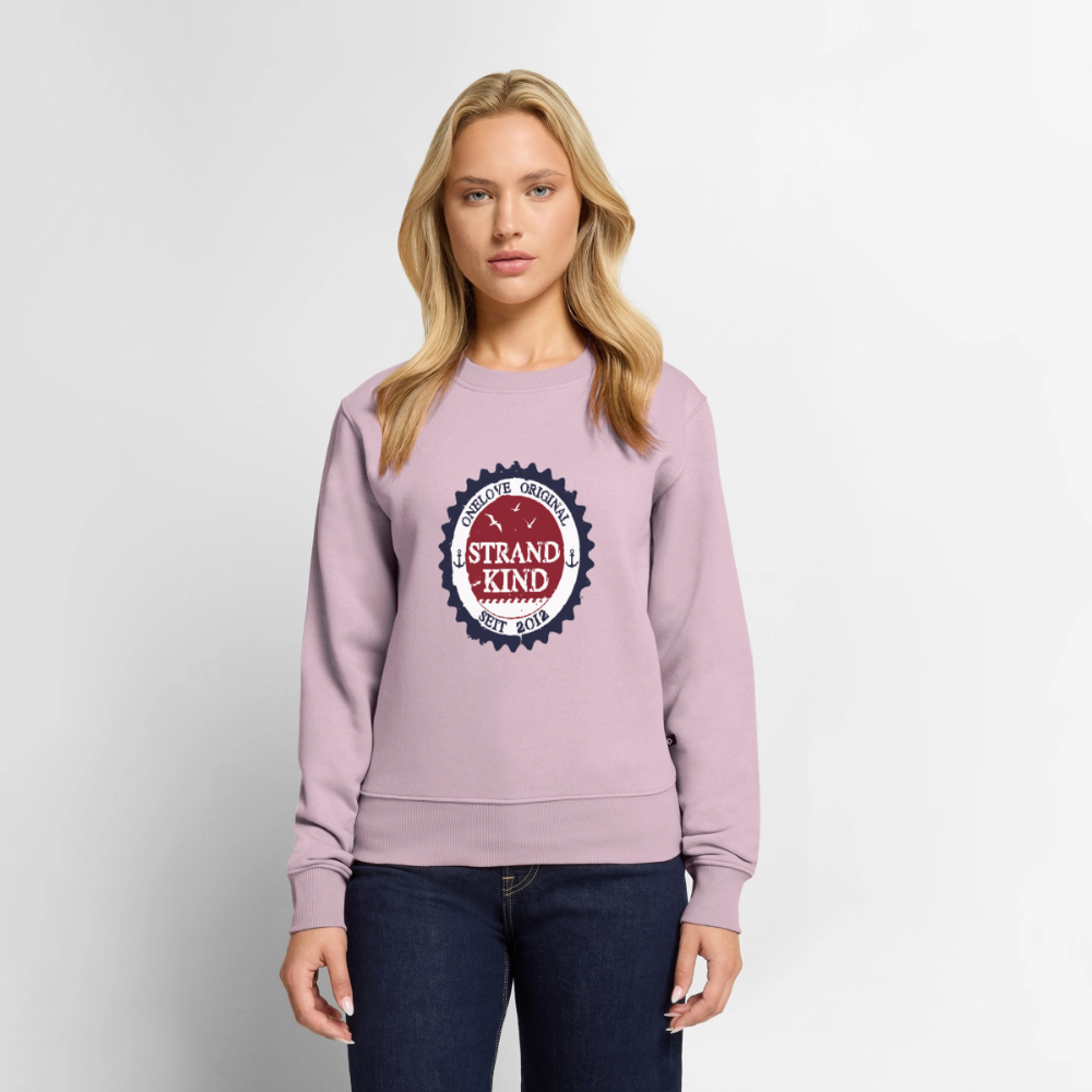 Strandkind Original - Frauen Premium Pullover - Altrosa