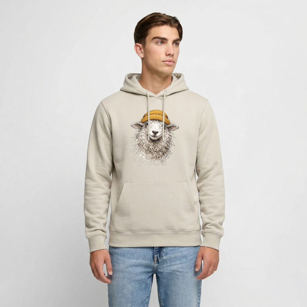 Schaf - Unisex Premium Hoodie - Beige
