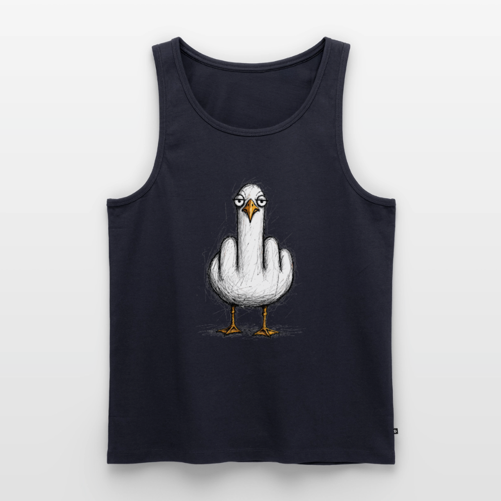 F**k You Möwe - Männer Premium Tank Top - Navy