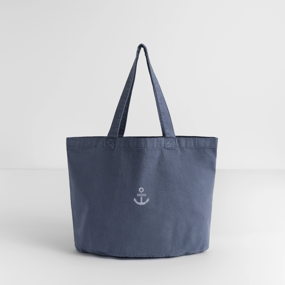 Anker - Vintage-Washed Shopper - Vintage Denim
