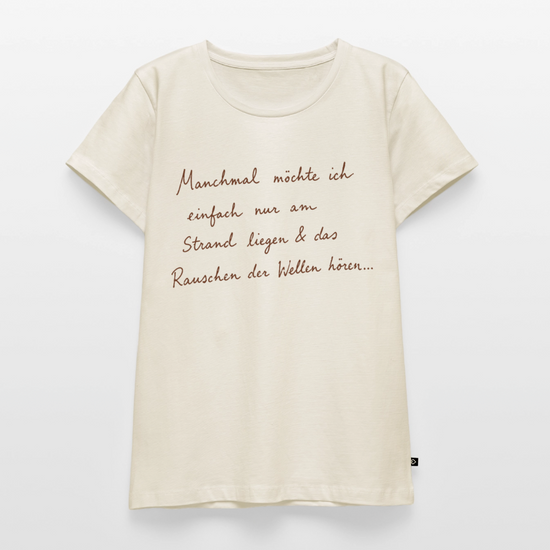 Ab an den Strand - Frauen Premium T-Shirt