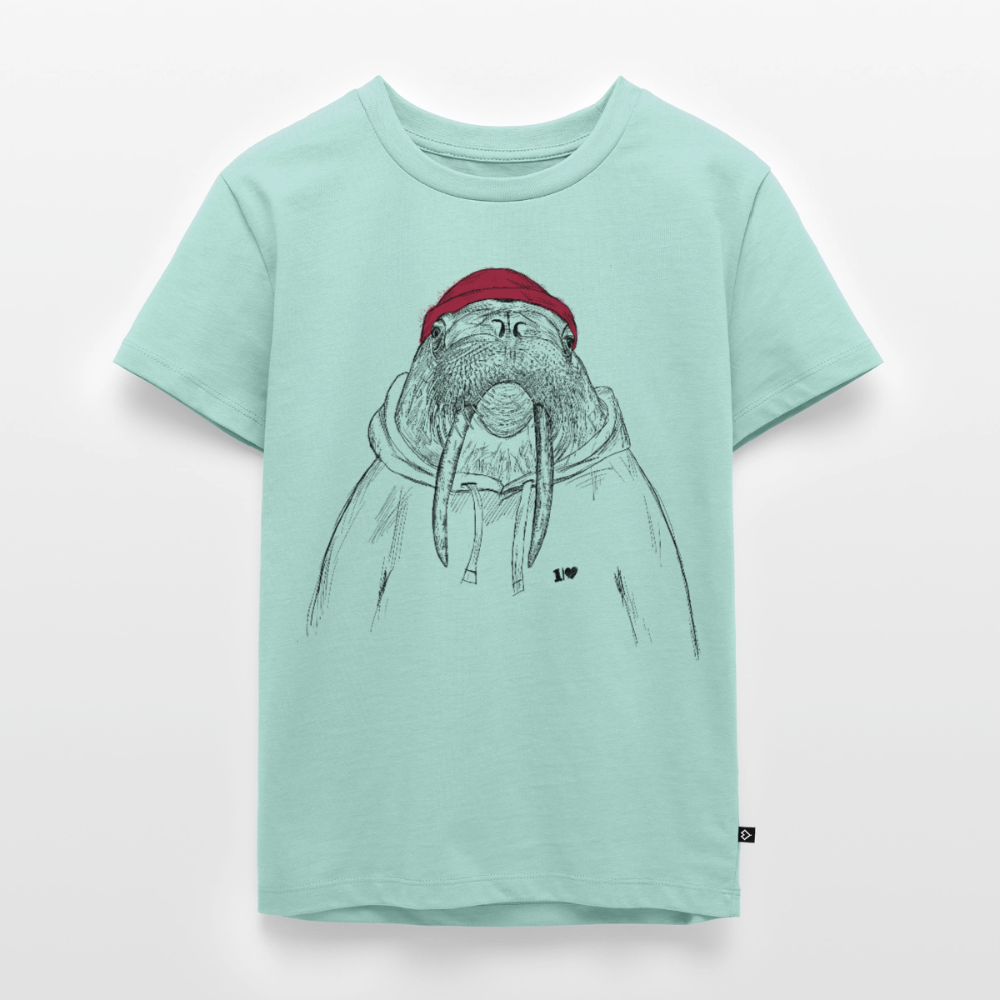 Kurt Hansen Walross - Kinder Premium T-Shirt - Mint
