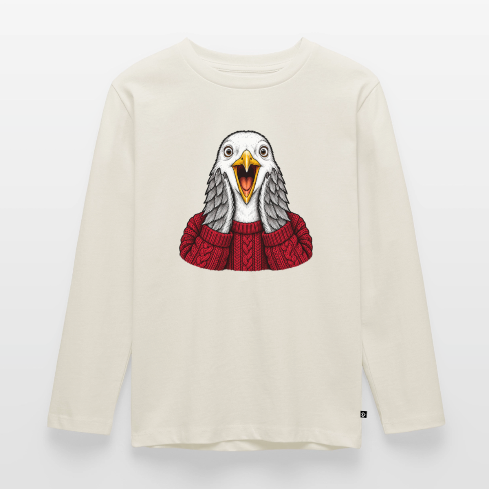 Möwe allein zu Haus - Kinder Premium Langarmshirt
