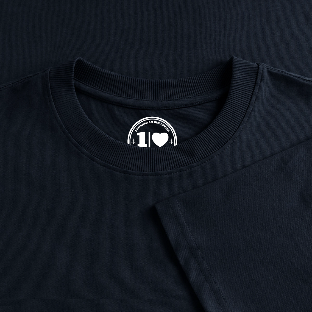 F**k You Möwe - Unisex Premium Oversized Bio T-Shirt - Navy
