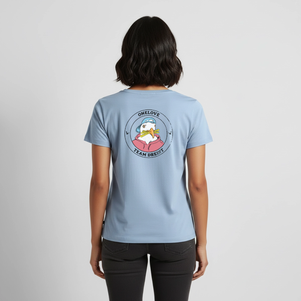 Team Dreist - Frauen Premium T-Shirt - Hellblau