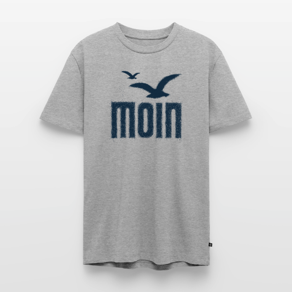 Moin - Unisex Premium T-Shirt - Grau meliert