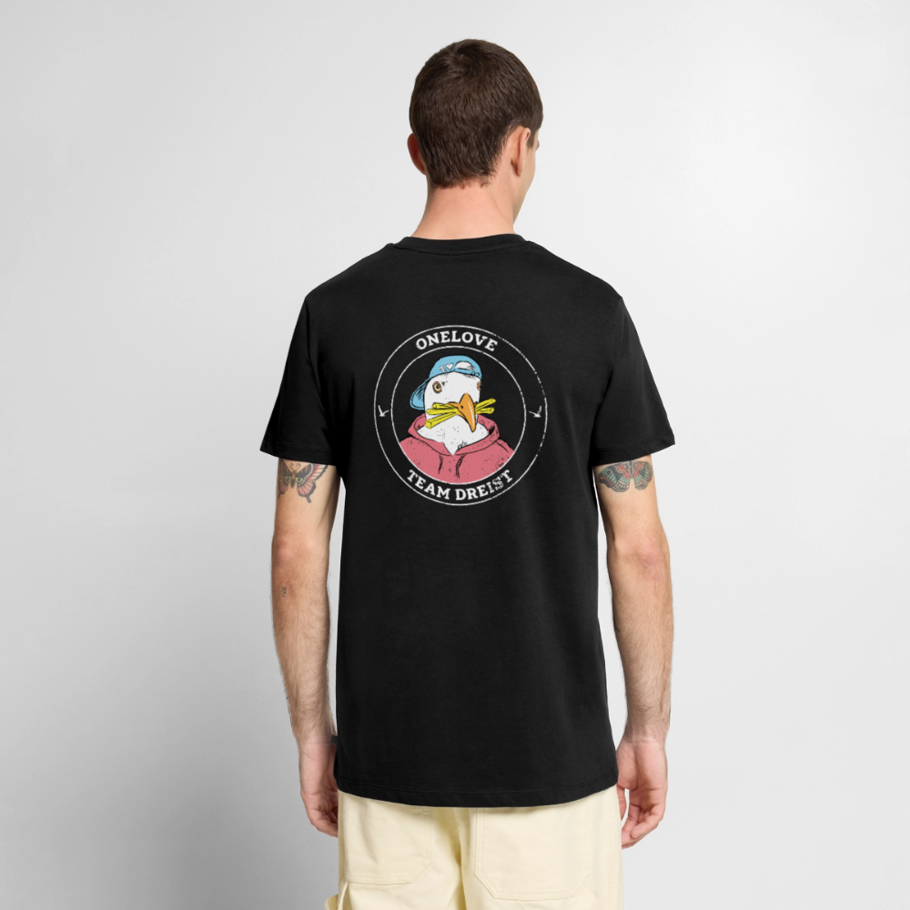Team Dreist - Unisex Premium T-Shirt - Schwarz