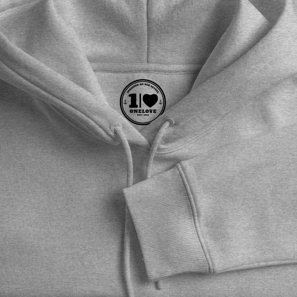 Skipper - Unisex Premium Hoodie - Grau meliert