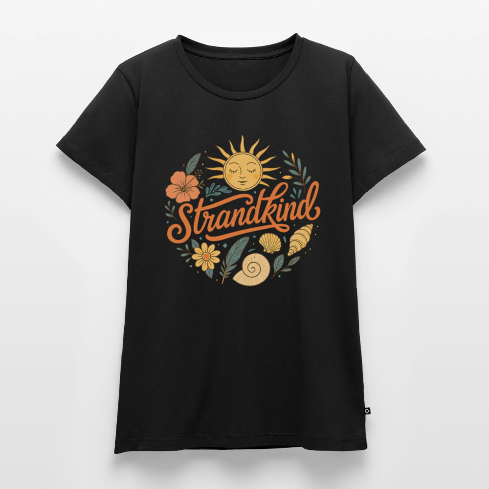 Strandkind - Frauen Premium T-Shirt - Schwarz