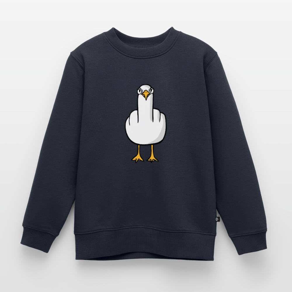F**k You Möwe - Kinder Premium Pullover - Navy
