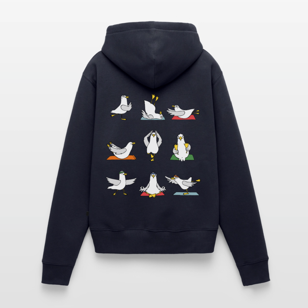 Yoga Möwen - Frauen Premium Hoodie - Navy