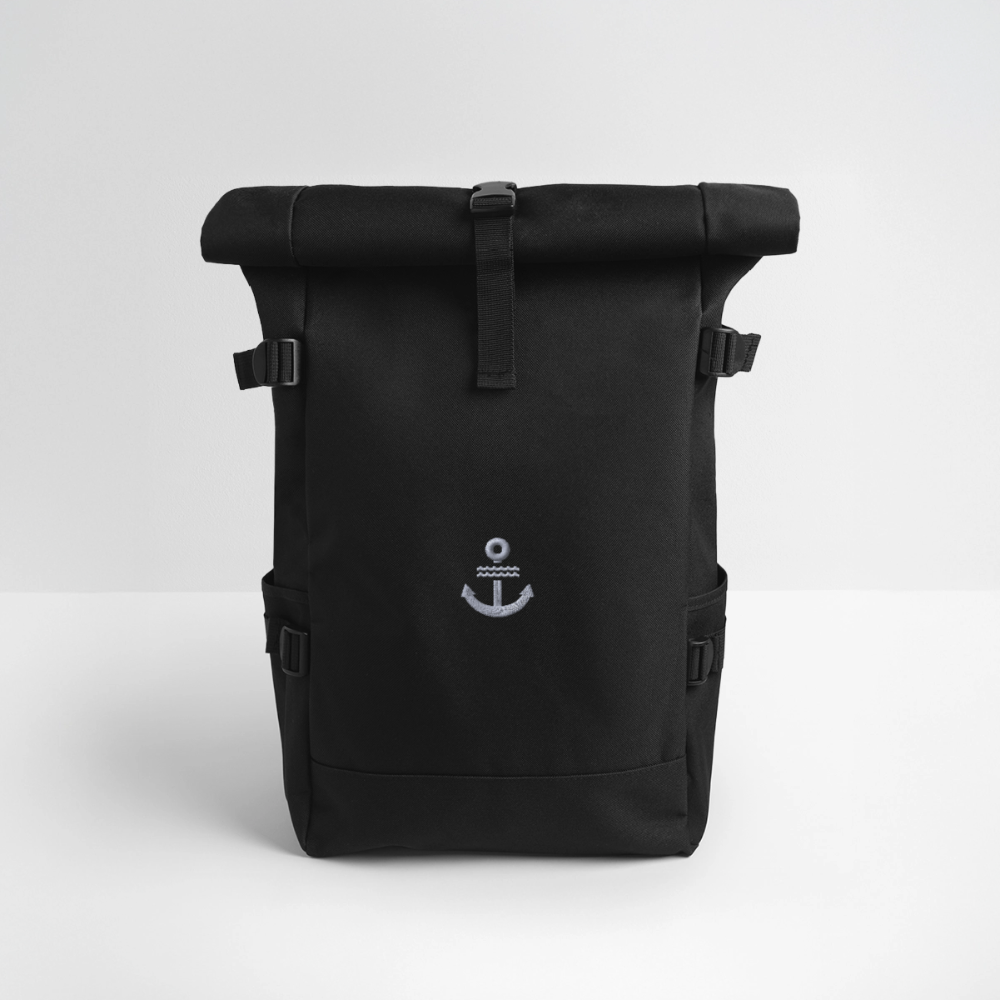 Anker - Rolltop Rucksack - Schwarz