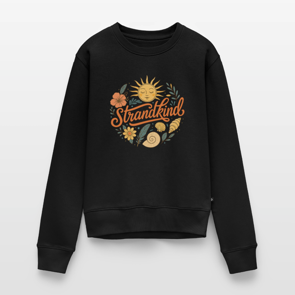 Strandkind - Frauen Premium Pullover - Schwarz