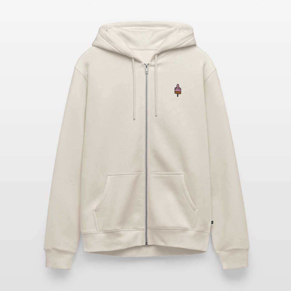 F**k You Eis - Unisex Premium Kapuzenjacke - Beige