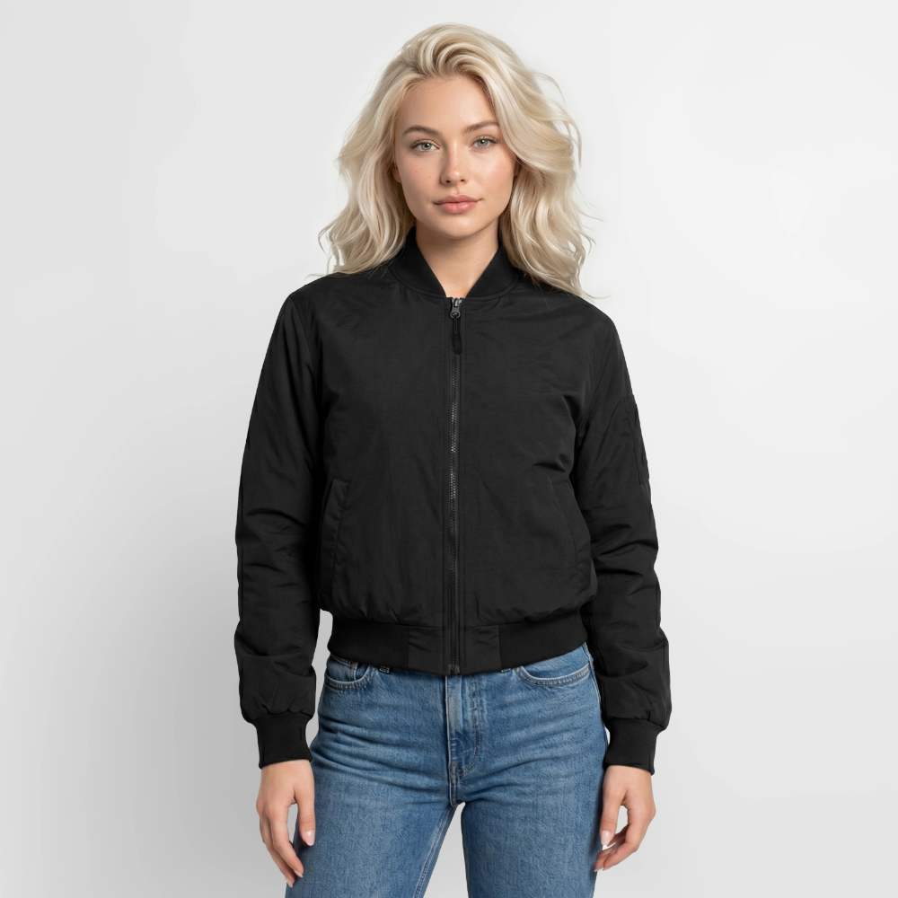 MEERCI - Unisex Bomberjacke - Schwarz