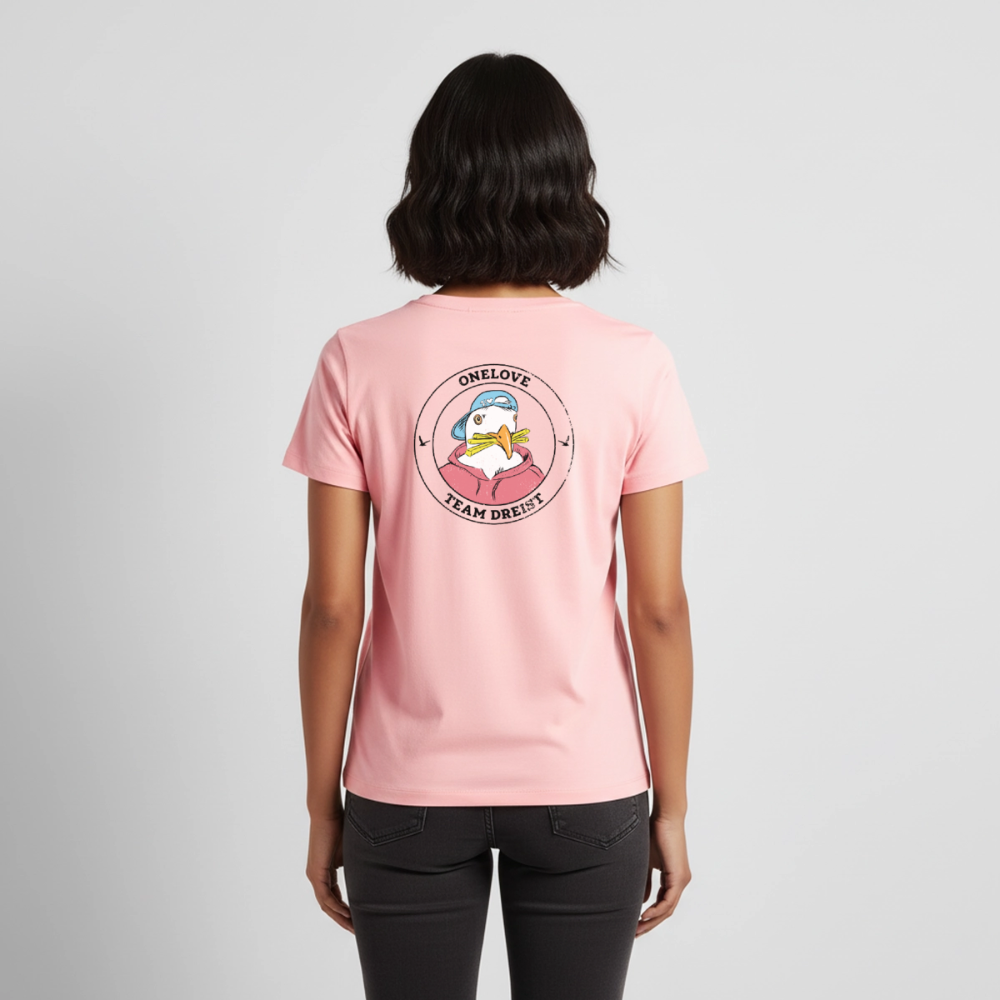 Team Dreist - Frauen Premium T-Shirt - Rosa