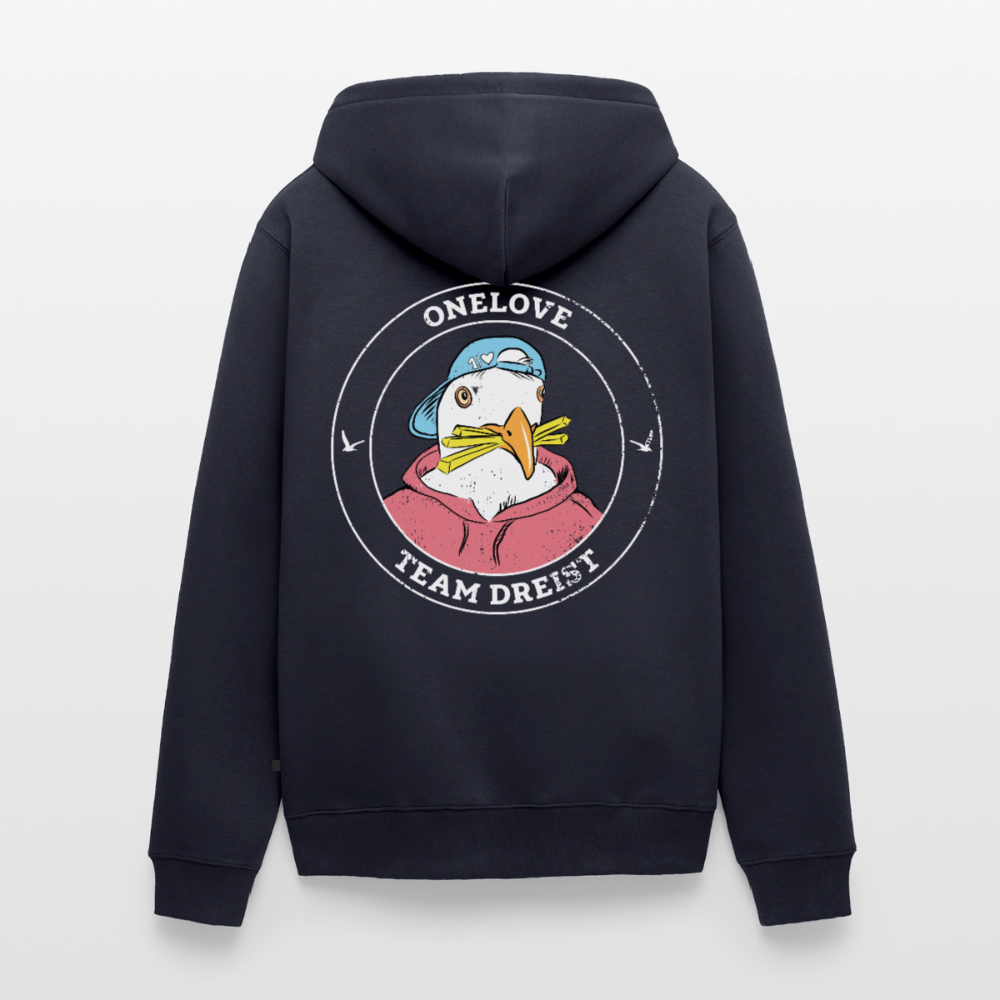 Team Dreist - Unisex Premium Kapuzenjacke - Navy