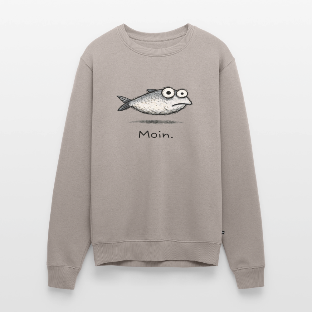 Moin Fisch - Unisex Premium Pullover - Taupe