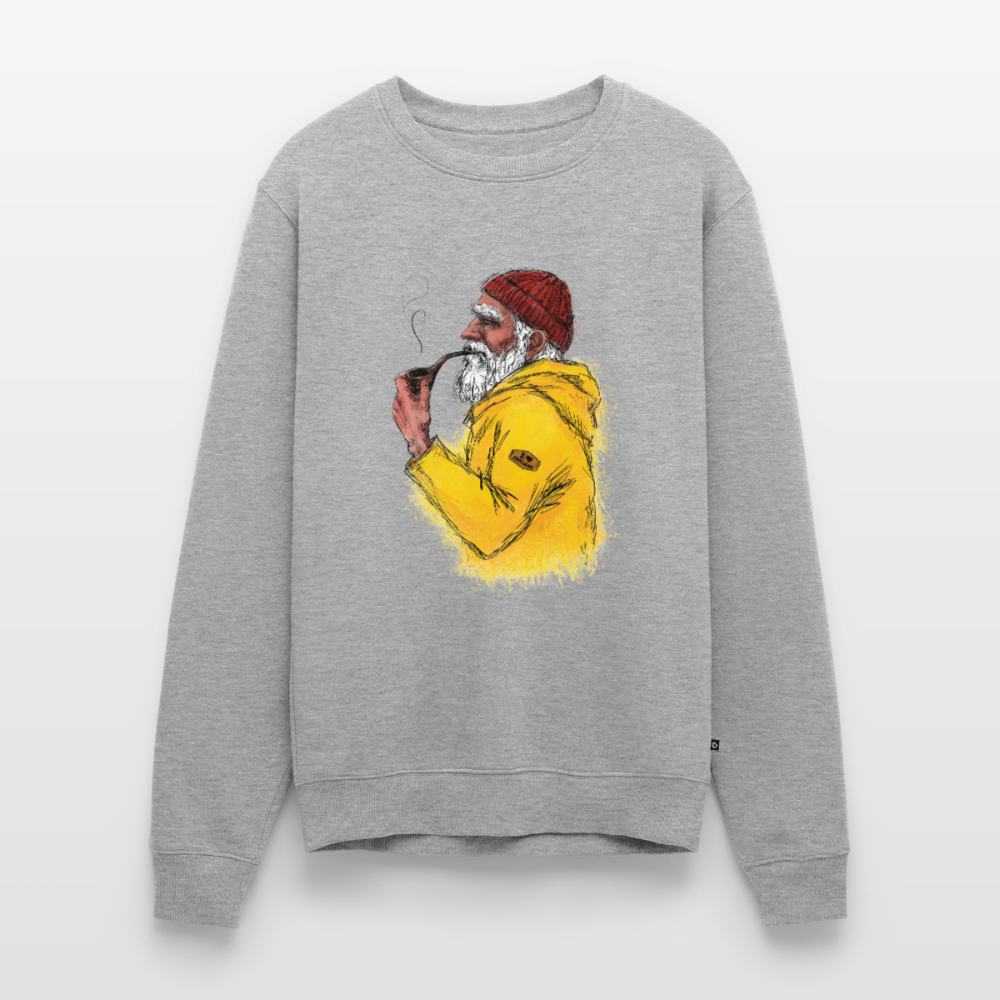 Skipper - Unisex Premium Pullover - Grau meliert