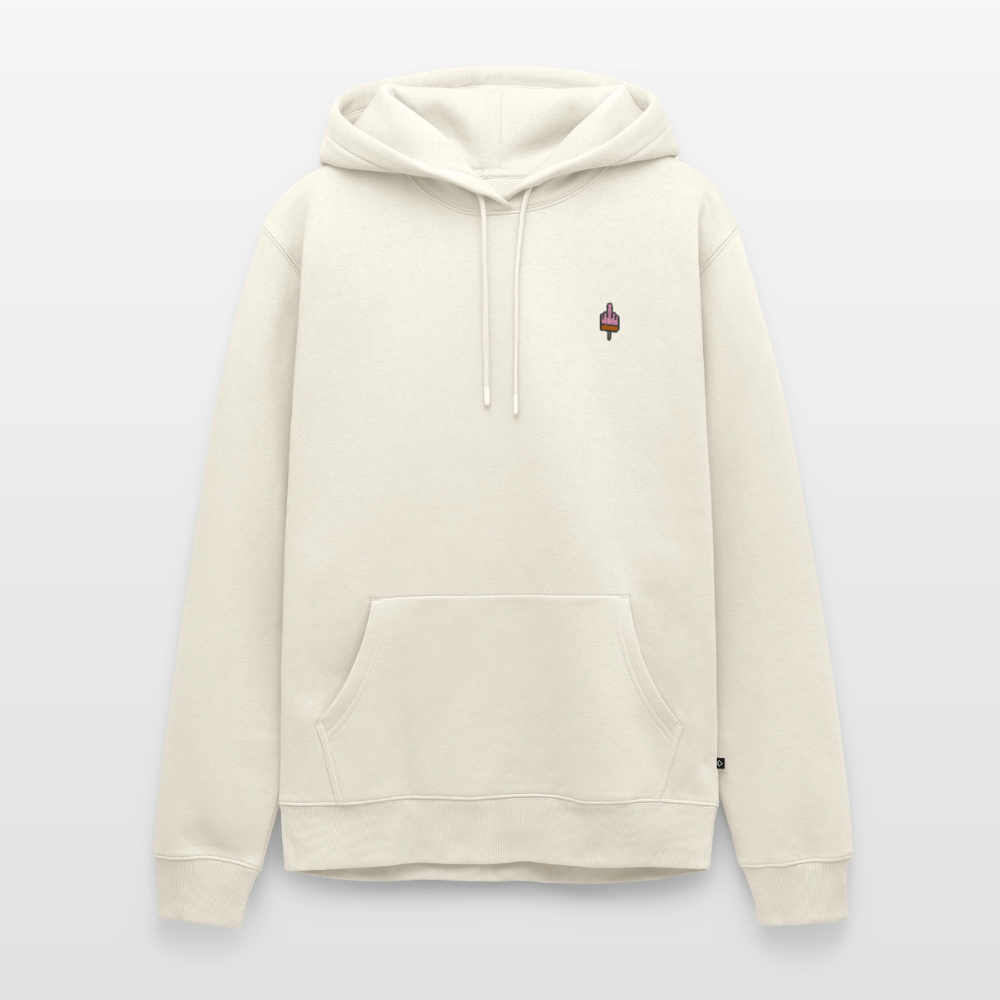 F**k You Eis Stick - Unisex Premium Hoodie - Naturweiß