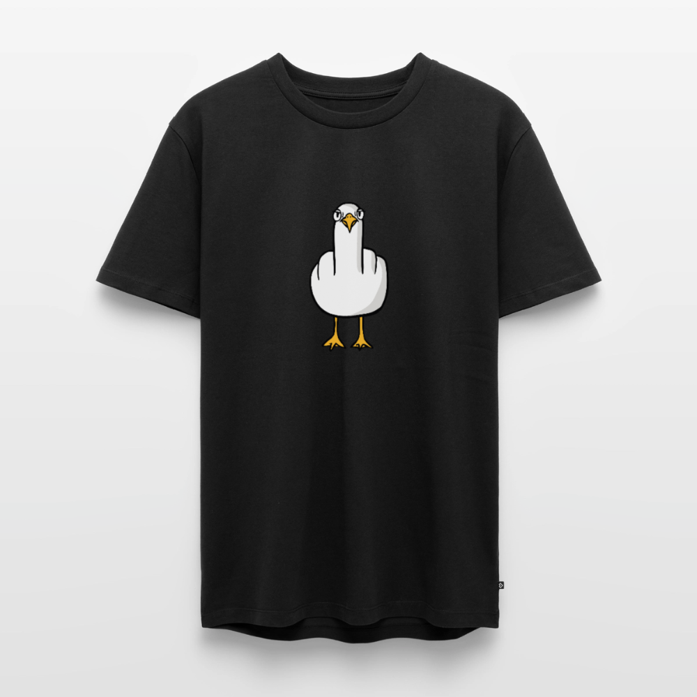 F**k You Möwe - Unisex Premium T-Shirt - Schwarz