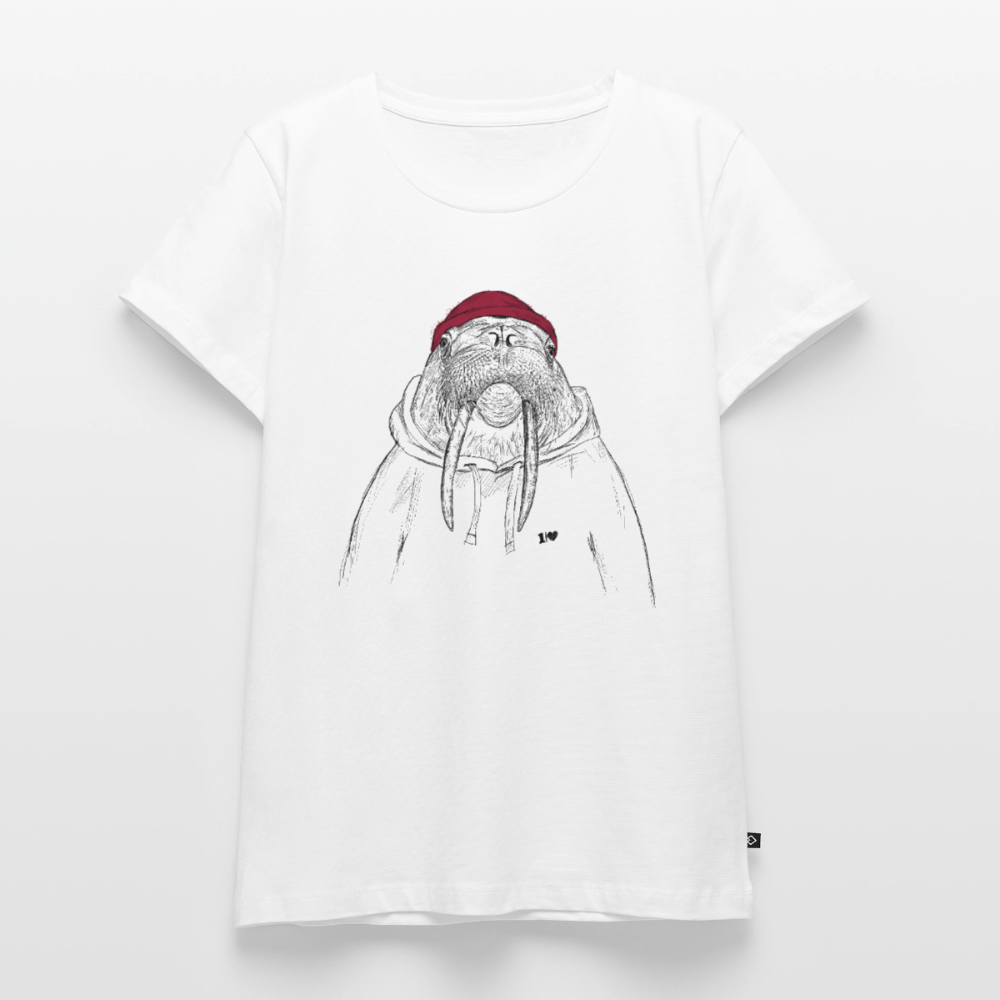 Kurt Hansen - Frauen Premium T-Shirt - Weiß