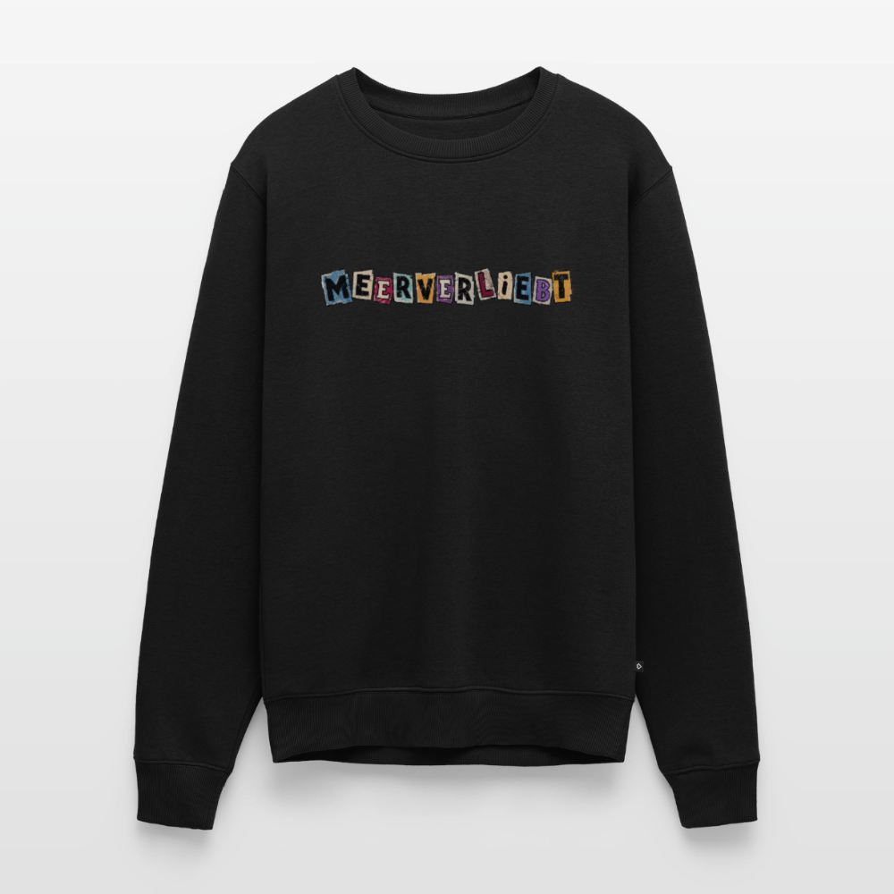 Meerverliebt - Unisex Premium Pullover - Schwarz