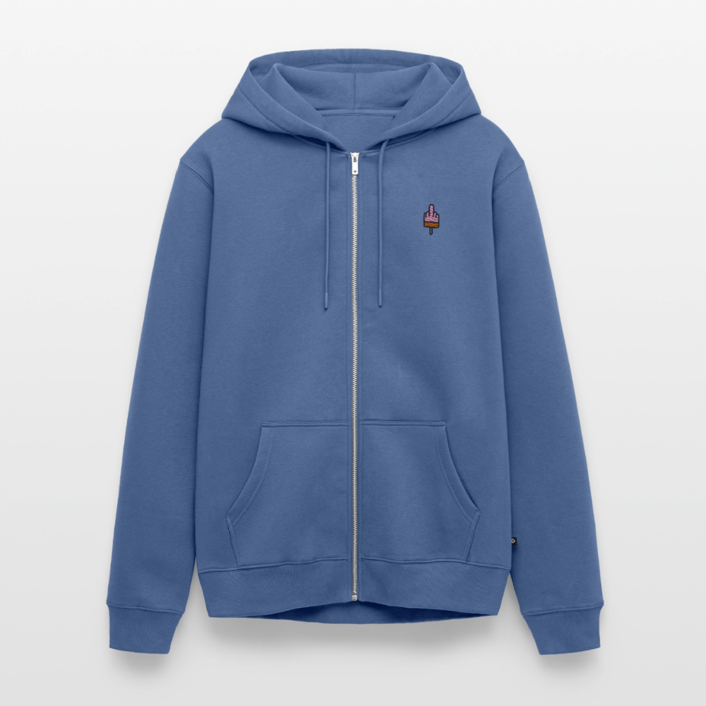 F**k You Eis - Unisex Premium Kapuzenjacke - Taubenblau