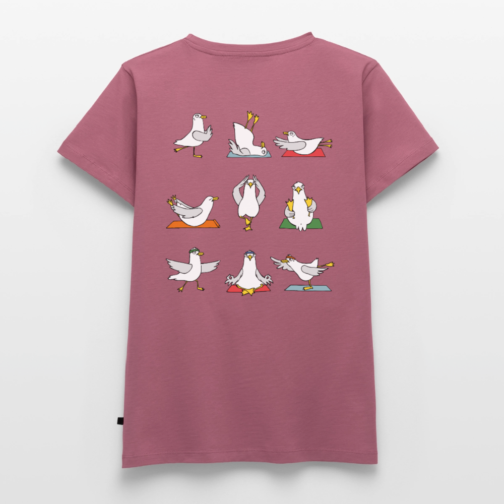 Yoga Möwen - Frauen Premium T-Shirt - Mauve