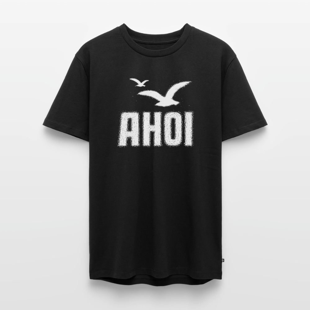 Ahoi - Unisex Premium T-Shirt - Schwarz