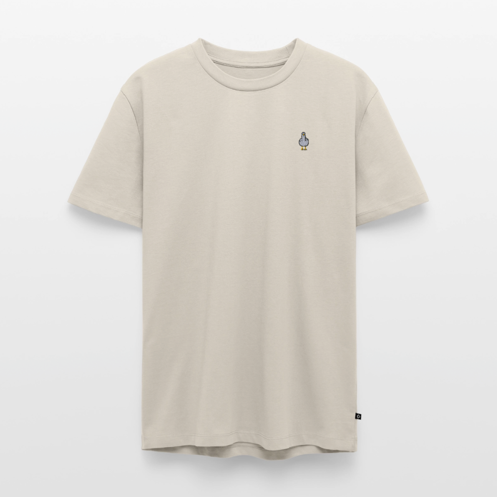 F**k You Möwe - Unisex Premium T-Shirt - Beige