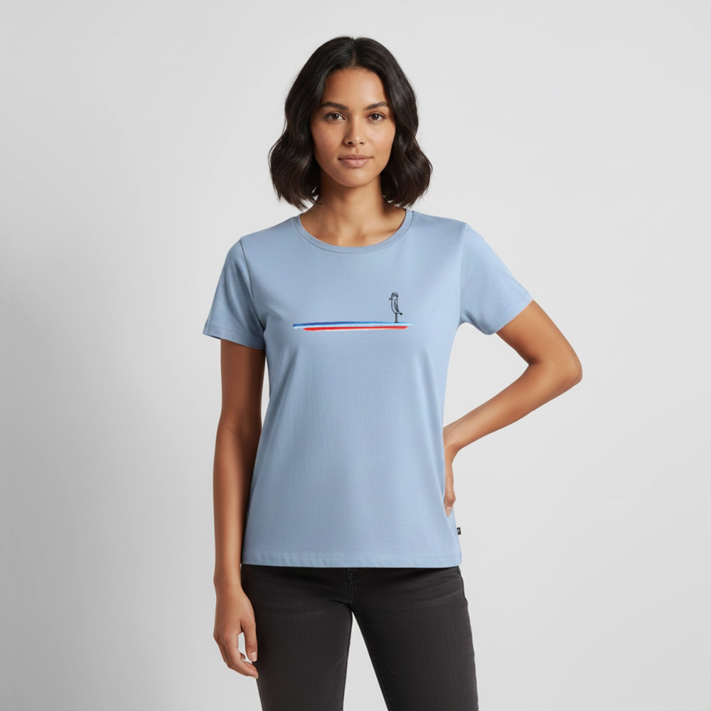 Piepmatz - Frauen Premium T-Shirt - Hellblau